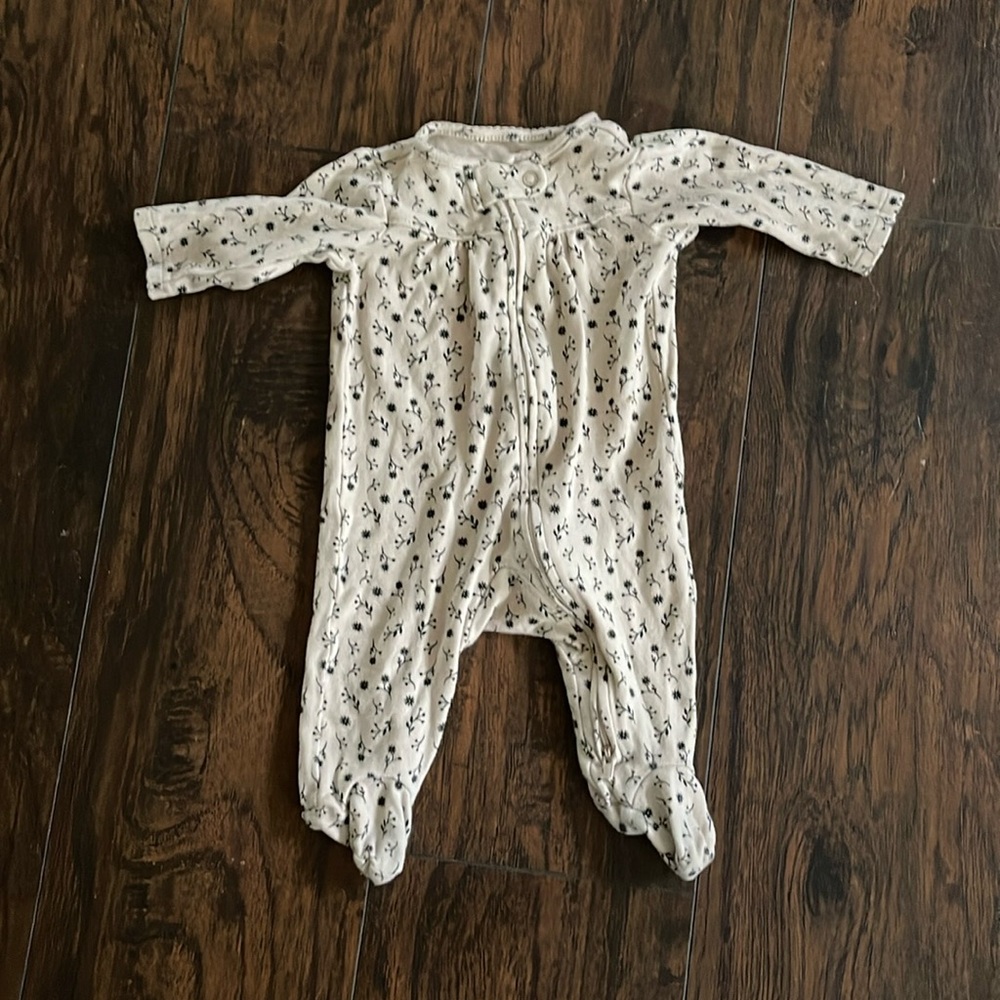 Floral Onesie size 3 months